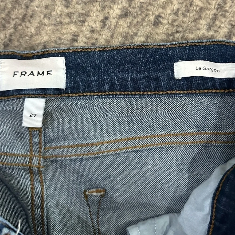 FRAME Women’s Le Garçon Jeans, EUC! - Picture 4 of 4